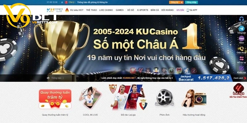 Kubet casino - Điểm đến lý tưởng cho mọi cược thủ với các trò chơi và ưu đãi hấp dẫn